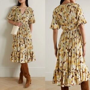 Floral Print Midi Dress